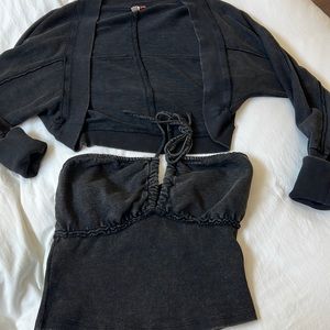 Pilcro top and shrug small
